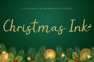 Christmas Ink Font Download