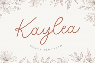 Kaylea Scrip Font Download