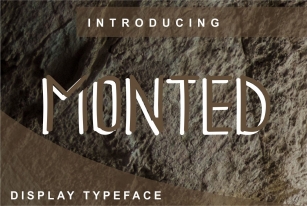 Monted Font Download