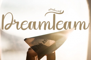 DreamTeam Font Download