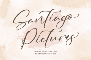 Santiago Pictures Font Download