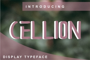 Cellion Font Download