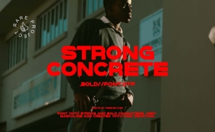 Strong Concrete Font Download