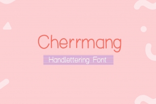 Cherrmang Font Download
