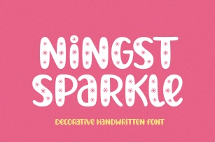 Ningst Sparkle Font Download