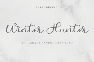 Winter Hunter Font Download
