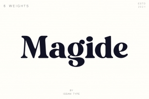 Magide – Bold Serif Font Download