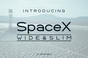 SpaceX Font Download