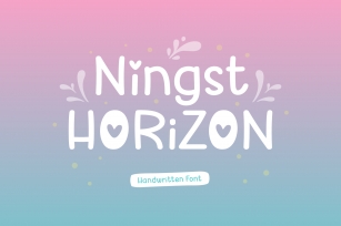Ningst Horizon Font Download