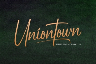 Uniontown Font Download