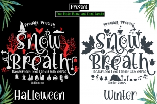 Snow Breath Font Download