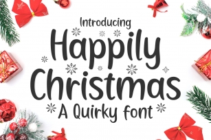 Happily Christmas Font Download