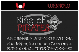 King of Pirates Font Download