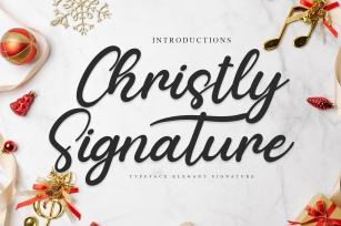 Christly Signature Font Download