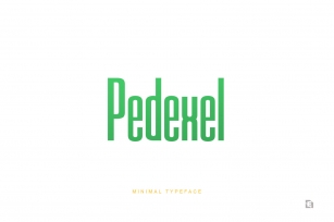 Pedexel Font Download