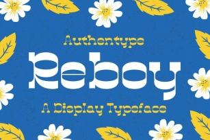 Reboy - Display Typeface Font Download
