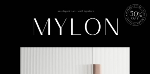 Mylon Font Download