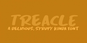 Treacle Font Download