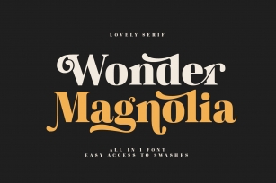 Wonder Magnolia Vintage Font Download