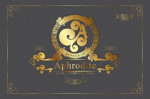 Aphrodite Monogram Font Download