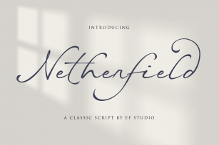 Netherfield Font Download