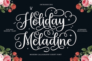 Holiday Meladine Font Download