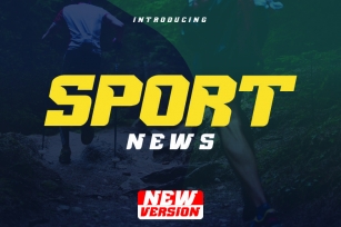 Sport News Font Download