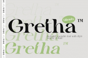 Gretha Family Font Download