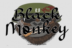 Black Monkey Font Download