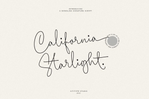 California Starlight Font Download