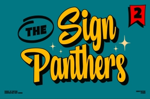 Sign Panthers 2 Font Download