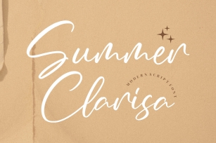 Summer Clarisa Font Download