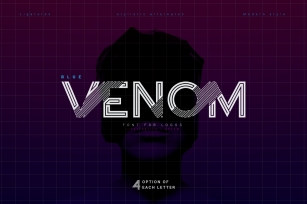 Blue Venom Font Download
