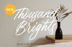 Thousand Brights Font Download