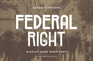Federal Right Font Download