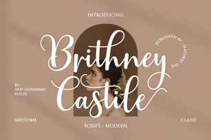 Brithney Castile Script Font Download