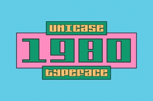 1980 Unicase Font Download