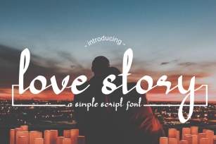 Love Story Script Font Download