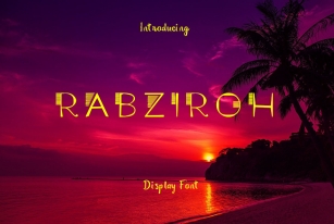 Rabziroh Font Download