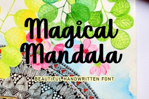 Magical Mandala Font Download