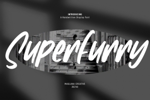 Superfurry Handwritten Display Font Download