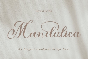 Mandalica - Elegant Script Font Font Download