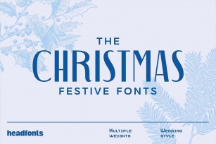 The Christmas fonts Font Download