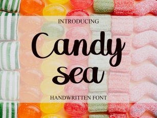 Candy Sea Font Download