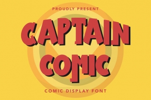 CaptainComic - Comic Display Font Font Download