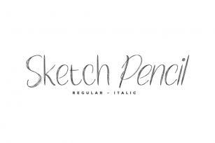 Sketch Pencil Font Download