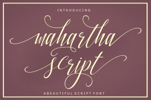 Mahartha Script Font Download