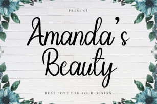 Amanda's Beauty Font Download