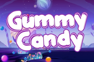 Gummy Candy Font Download