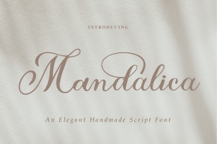 Mandalica Script Font Download